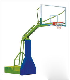 篮球场用电动液压篮球架制造 晶康体育 陕西电动液压篮球架